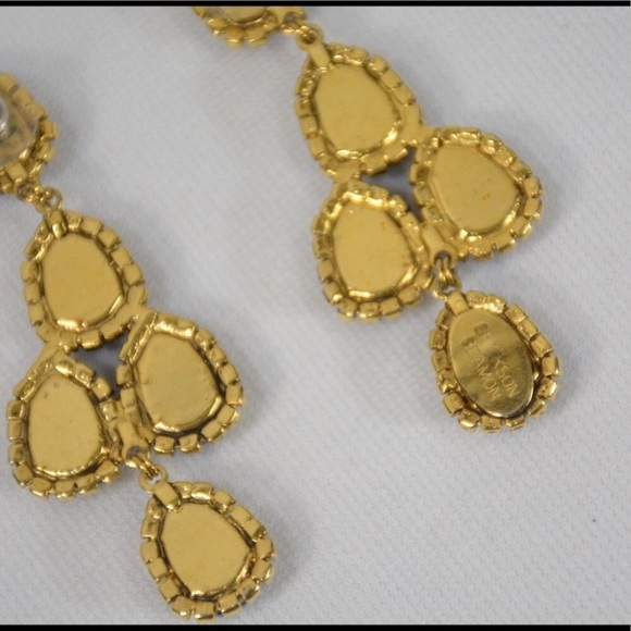 Erickson Beamon Duchess Chandelier Earrings - Picture 4 of 5